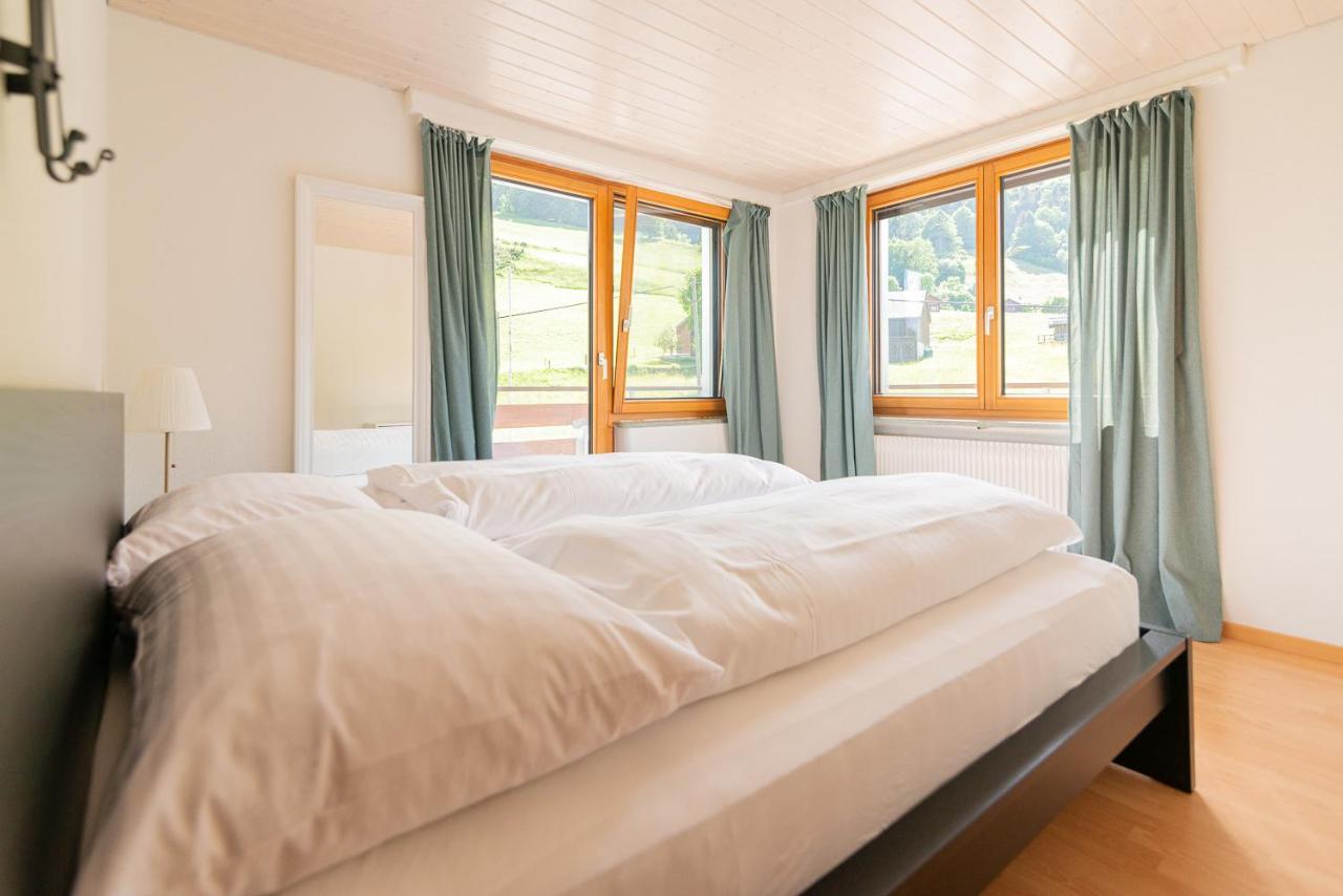 Aparthotel-Almgasthaus Gemsli - A Bisal Oesterreich Ueberm Schweizer Rheintal Sevelen Extérieur photo